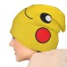 Wmpmz Fun Yellow Pikachu Bonnet – Soft and Playful Design for Adults, Ideal for Costume Parties and Daily Wear.