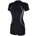 Wmpmz Women's One-Piece Athletic Swimsuit – Waterproof Design for High-Performance Swimming, Perfect for Competitive Athletes.